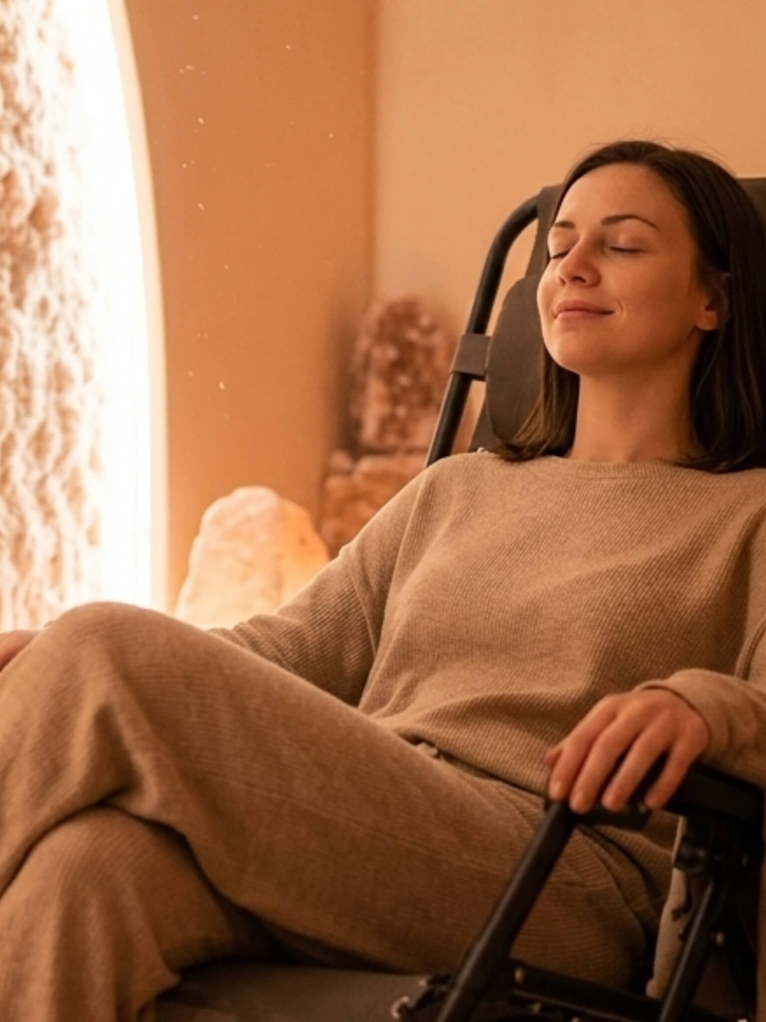 халотерапия при алергии от полени солна стая Salt Hug София